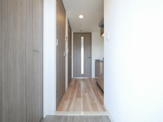 サムティ福島Rufleの玄関