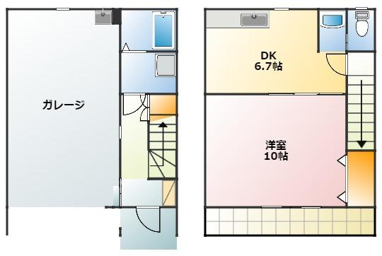 サンホークスの間取り