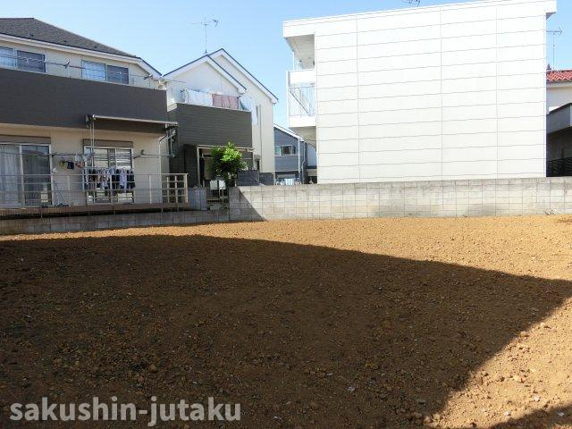 作新台２丁目　売地の外観|作新台２丁目　売地　更地　約59.4坪　南側６ｍ公道面　間口約9.1ｍ　