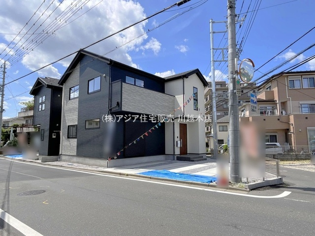 月々８万円台～　新築戸建　川越市南大塚4期の外観|3号棟外観　完成済み