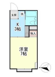 【間取り】 | キャッスルハイツ