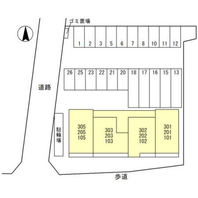 【区画図】 | セジュール向陽