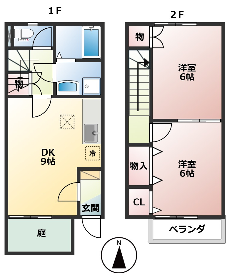 WIN HILLSⅡの間取り