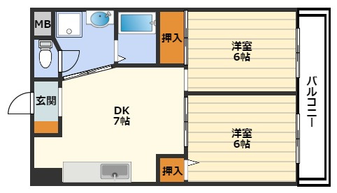 メゾンルミエールの間取り