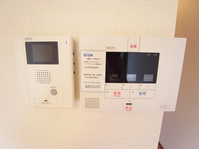 船橋市芝山１丁目のアパートのセキュリティ