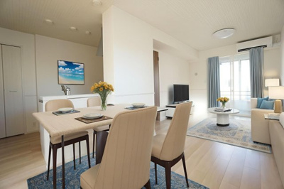 【居間・リビング】 | ハッフルパフⅠ | CG画像のため家具はつきません