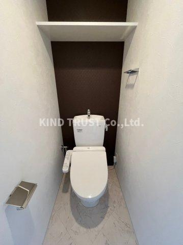 レオンコンフォート天神橋のトイレ|落ち着いたトイレです