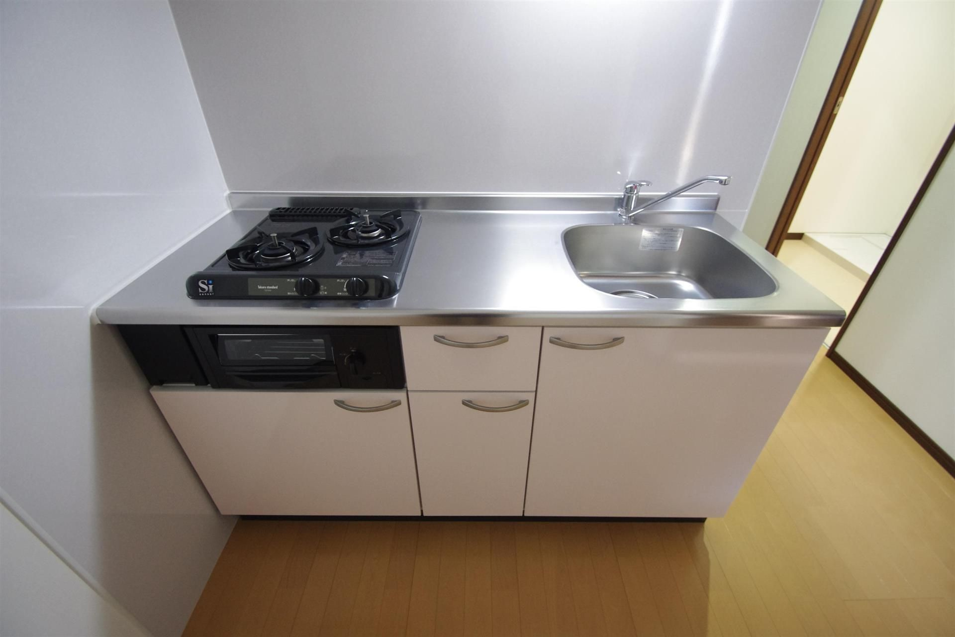 熊本市中央区新町２丁目の賃貸マンションのキッチン