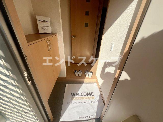 プリムヴェール上並榎　Ｂのエントランス|高崎、前橋エリアのお部屋探しはエンドスケープまで！お客様の理想お聞かせ下さい♪