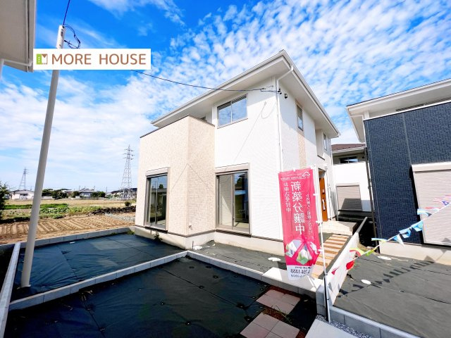 伊勢崎市中町２期　新築住宅 3号棟の外観