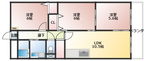 【間取り】 | シャトゥドゥファミ