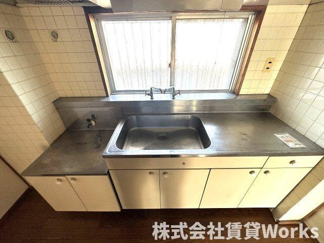 徳島サンハイツのキッチン|使いやすいキッチンです