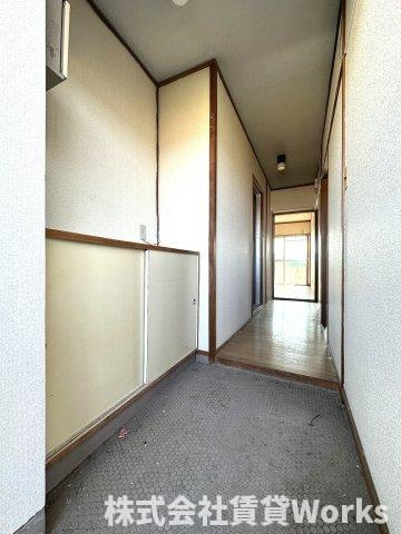 徳島サンハイツの玄関|シンプルで使いやすい玄関です