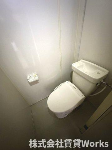 徳島サンハイツのトイレ|清潔感のあるトイレです