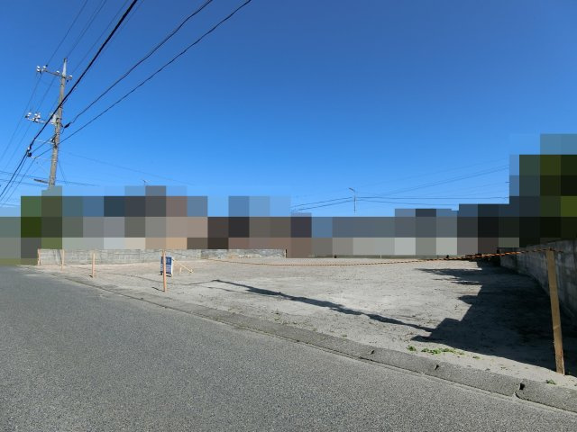 大篠津町売地の外観