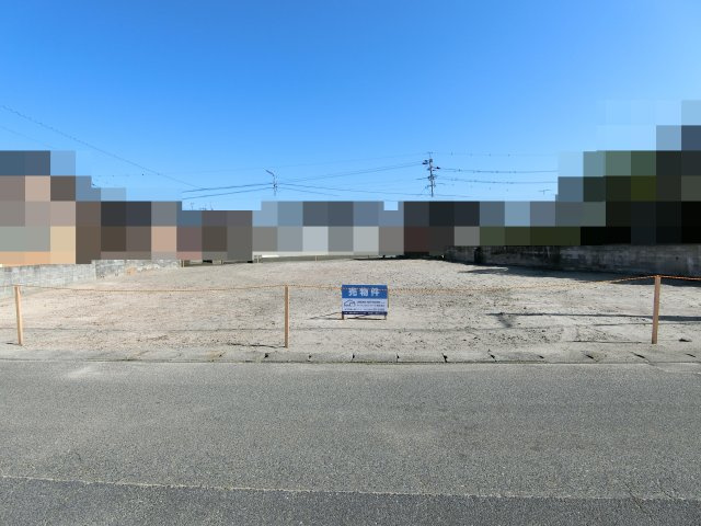 大篠津町売地の外観