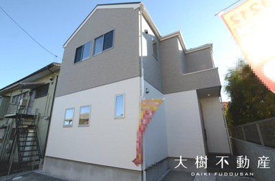【外観】 | 海老名市上今泉5丁目  新築戸建て　全１棟　【仲介手数料無料】 | 建物完成しました！！内見可能です♪