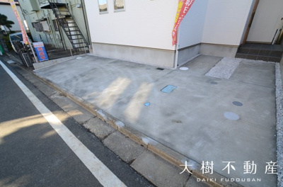 【駐車場】 | 海老名市上今泉5丁目  新築戸建て　全１棟　【仲介手数料無料】
