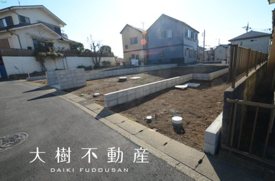 【前面道路含む現地写真】 | 海老名市大谷南２丁目　売地　全５区画　【仲介手数料無料】