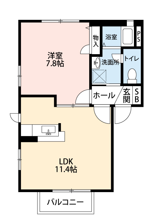 BETTER　HAPPY　　刈谷市の賃貸ならクラスホーム刈谷店の間取り