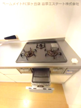 【キッチン】 | グランシャリオA棟 | ※イメージ　同物件別号室の写真