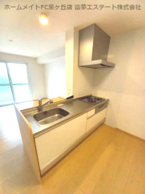 【キッチン】 | グランシャリオA棟 | ※イメージ　同物件別号室の写真