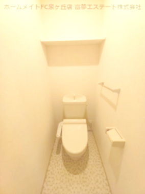 【トイレ】 | グランシャリオA棟 | ※イメージ　同物件別号室の写真