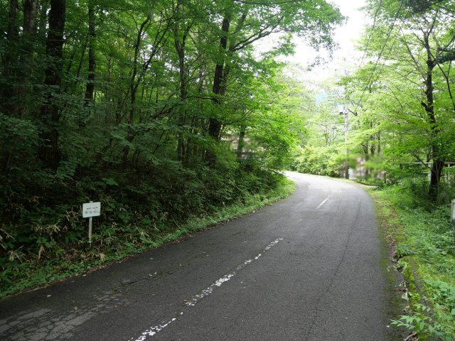 那須ハイランド③の前面道路含む現地写真