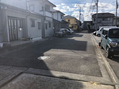 【前面道路含む現地写真】 | 売地　東長戸3丁目