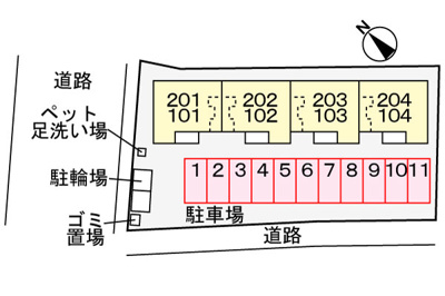【区画図】 | サン・マーレンⅥ | その他