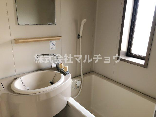 シティハイムプラージュの浴室|コンパクトで使いやすいお風呂です