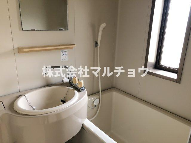 シティハイムプラージュの浴室|コンパクトで使いやすいお風呂です