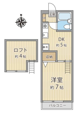 【間取り】 | アムール中根