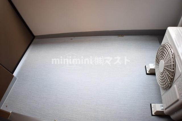 パークアクシス大阪新町のバルコニー