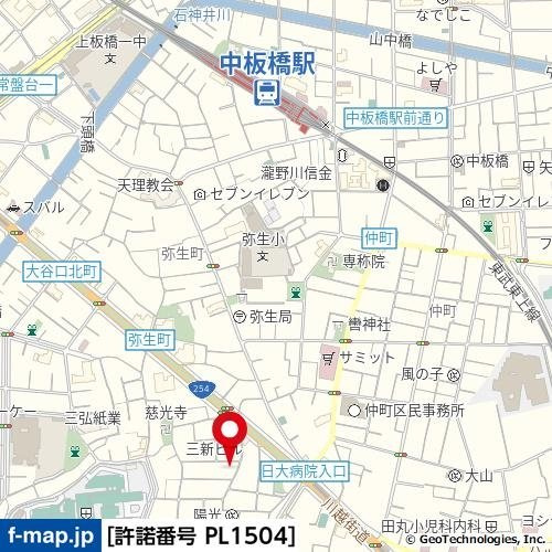 【地図】 | 中板橋ｅｉｍ