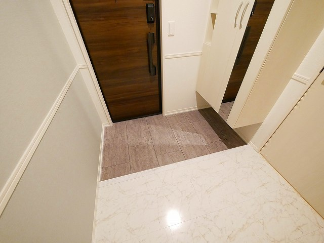 セレストの玄関|ゆったりとした玄関です