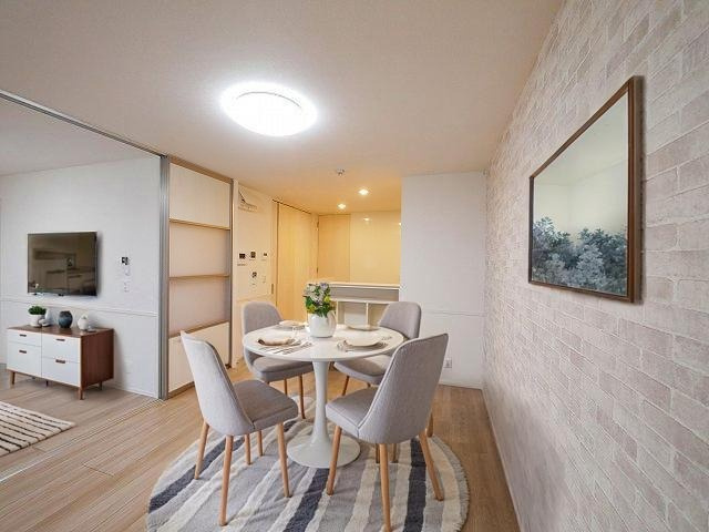 セレストの居間・リビング|CGで家具等を配置したもので家具等は含まれません