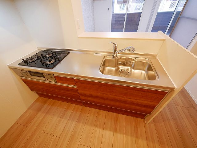 セレストのキッチン|きれいなキッチンです