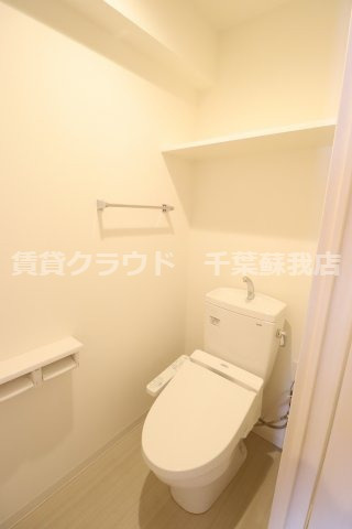 アーバンシャトー千葉のトイレ|落ち着いたトイレです