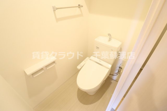アーバンシャトー千葉のトイレ|シンプルで使いやすいトイレです！