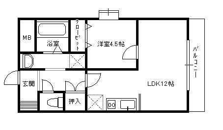 【間取り】 | メゾンア・ラ・モード | 現況優先。
