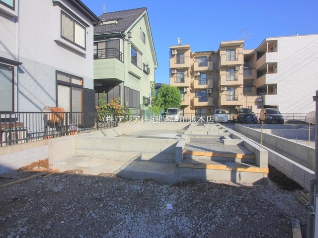 川越市的場　新築戸建の外観|1号棟 基礎