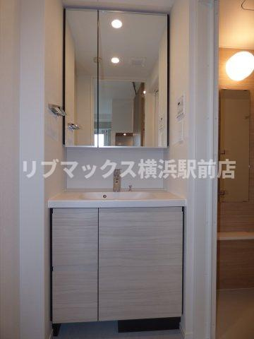 【洗面所】パークアクシス横浜阪東橋
