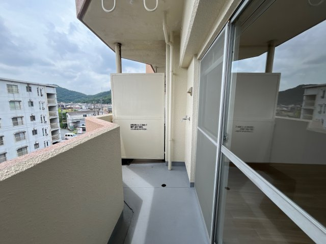 インタービレッジ西夢前台のバルコニー