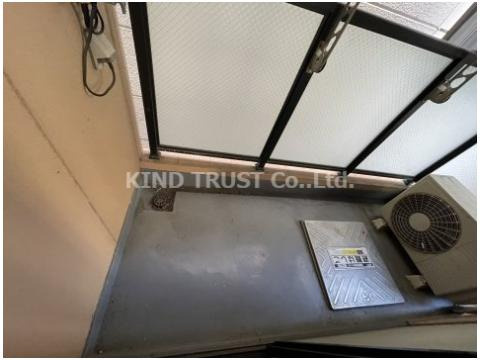 ベルメゾン天満のバルコニー