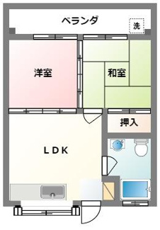 【間取り】 | 大和コーポＢ棟 | 大和コーポＢ棟★那覇市字安里エリア
