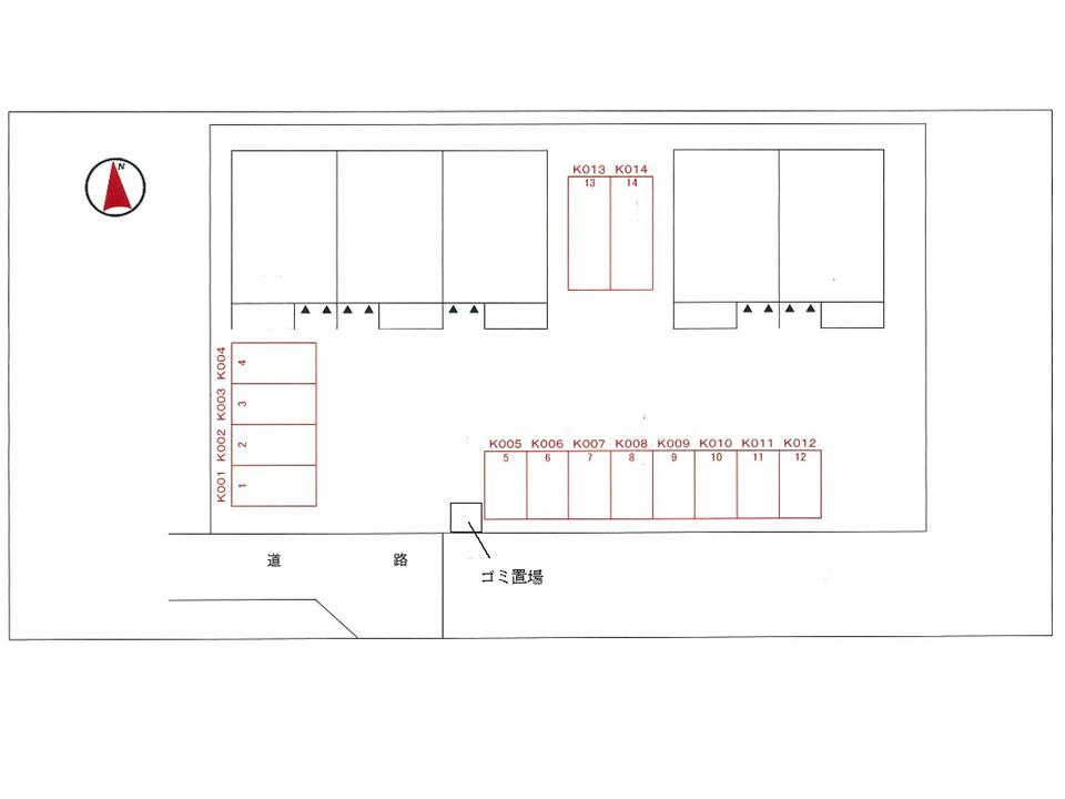 アヴァンセ・Ⅰの駐車場|駐車場