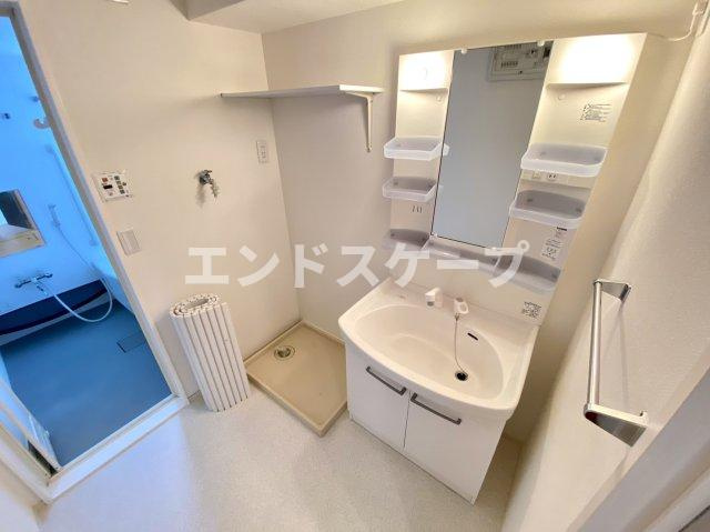 ヴェラハイツＭの洗面所|高崎、前橋エリアのお部屋探しはエンドスケープまで！お客様の理想お聞かせ下さい♪