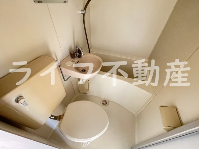 メゾン小若江の浴室|落ち着いた空間のお風呂です