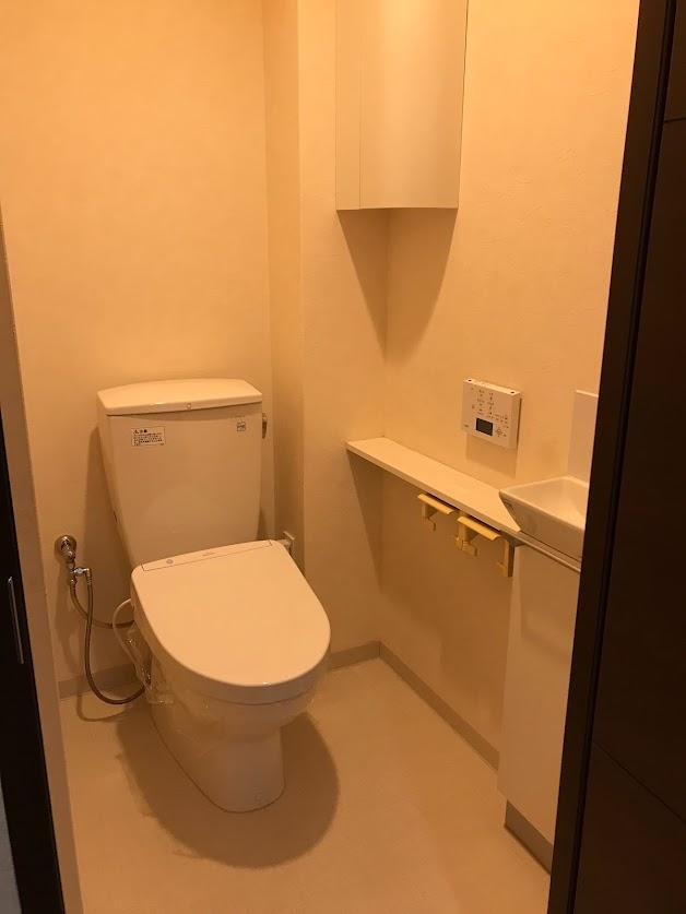ビ・ウェルMASTERS鷹匠町のトイレ